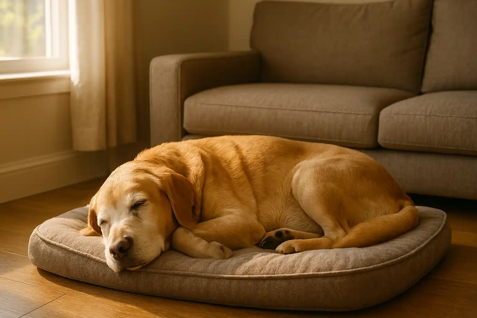 Why does my dog sleep all day - senior dogs naturally sleep more due to age-related changes