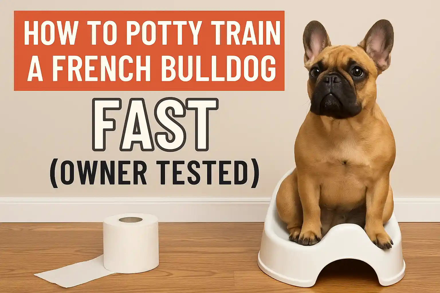 how to potty train a french bulldog